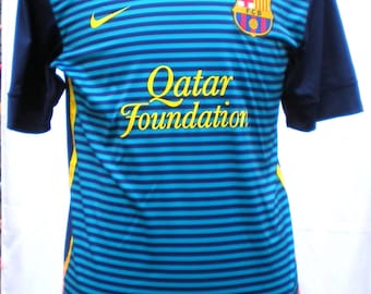 Barcelona FC Football Club Qatar Airways Ellis #4 Jersey Shirt Top