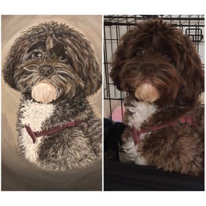 Custom Pet Portrait, Dog Painting