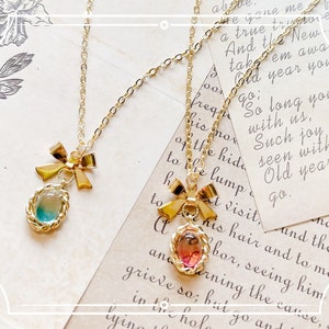 14k Gold Princess Necklace - 1/3 1/4 1/6 BJD Accessories