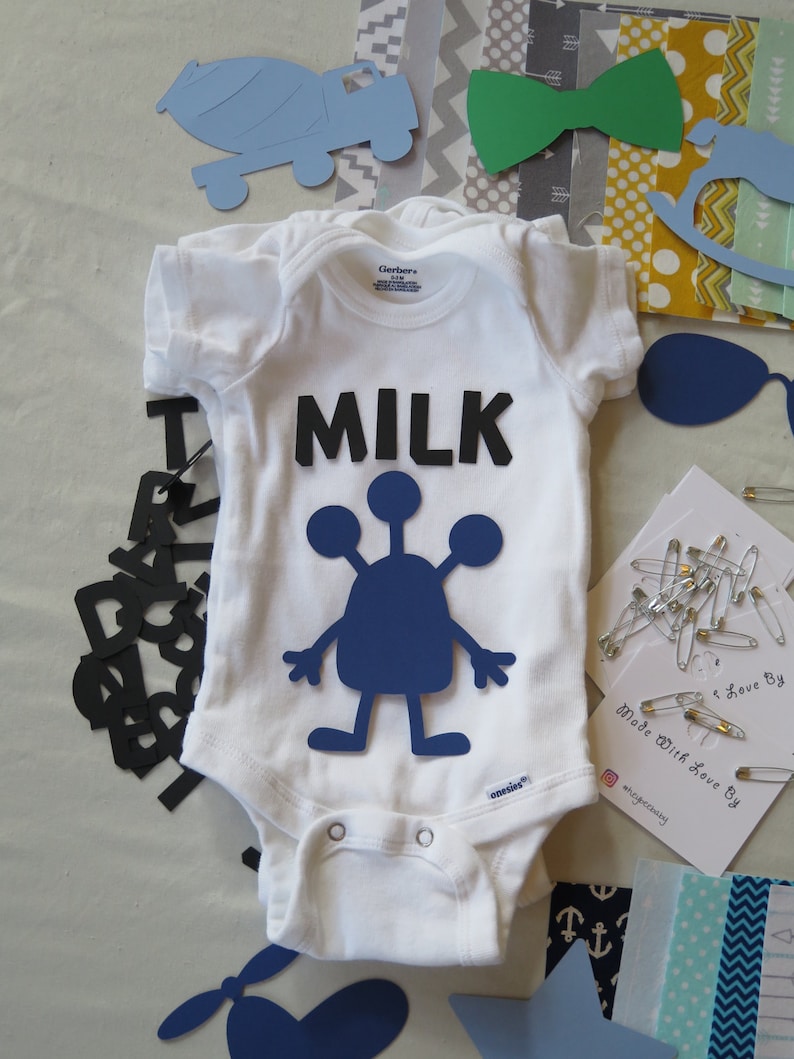 BOY DIY Baby Shower IronOn Onesie Decorating Activity Kit Etsy