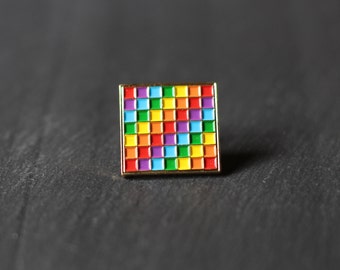 Rainbow Pride Pin - LGBT Pride Series. Gay, Lesbian, Trans Pride Pins