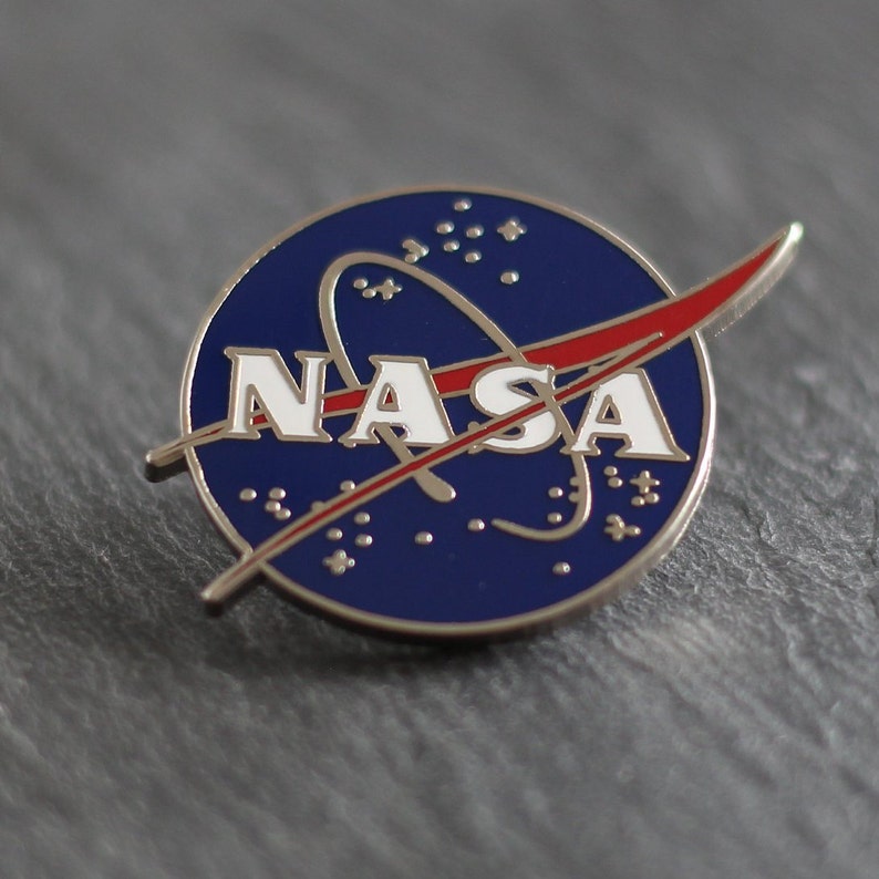 NASA Enamel Pin Astronaut / Space Lapel Pin for Jackets Etsy