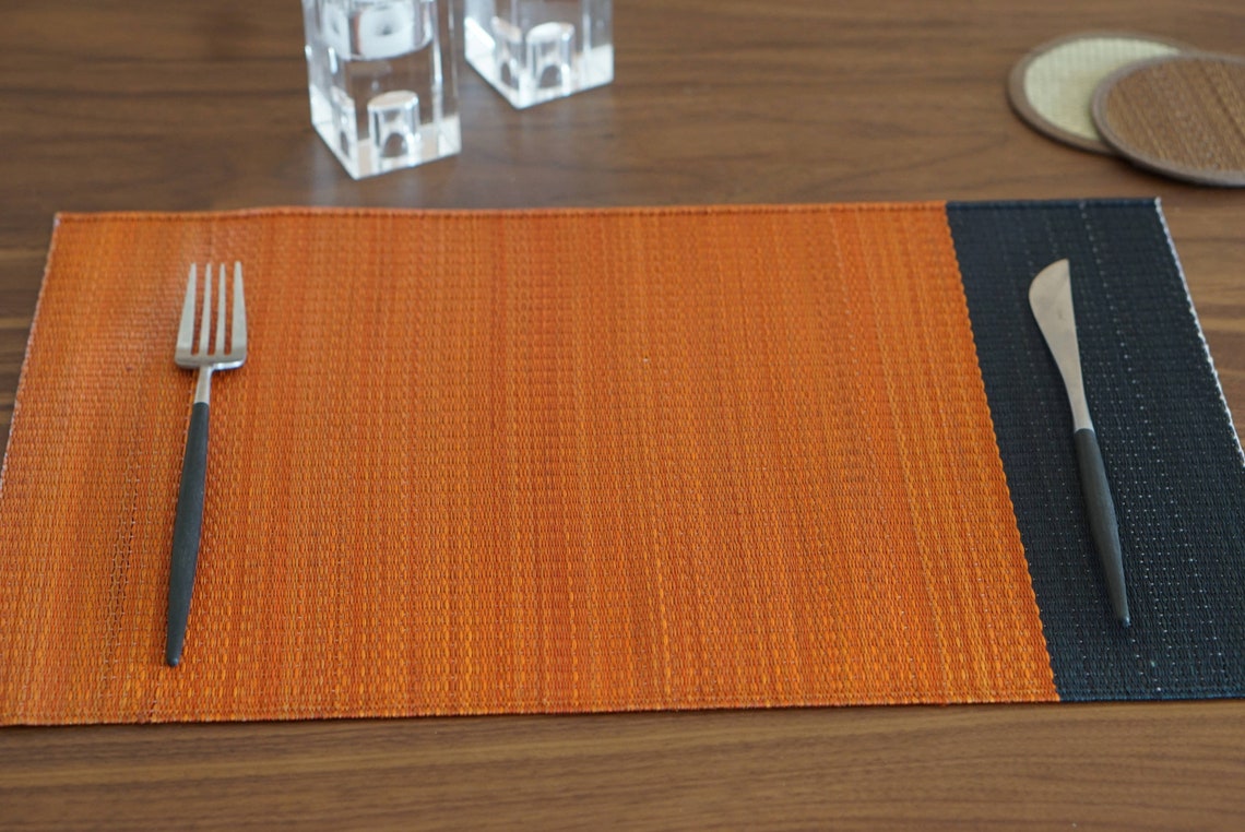 6 Set of Igusa Rush Grass Placemat Japanese Placemat Etsy