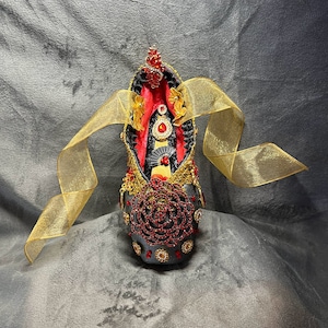 Handmade Decorated Pointe Shoe Nutcracker Spanish Chocolate