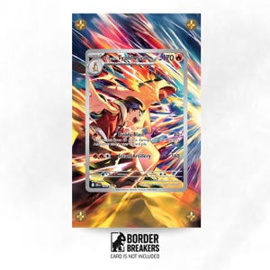 Typhlosion 190/182 Pokémon Expanded Art Artwork Display Case - Magnet- oder Schraubgehäuse - Destined Rivals