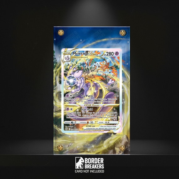mewtwo pokemon card v star (052) [Scarlet & Violet: Black Promos] Secret Rare Card Type Mewtwo V Star GG44/GG70 Pokmon
