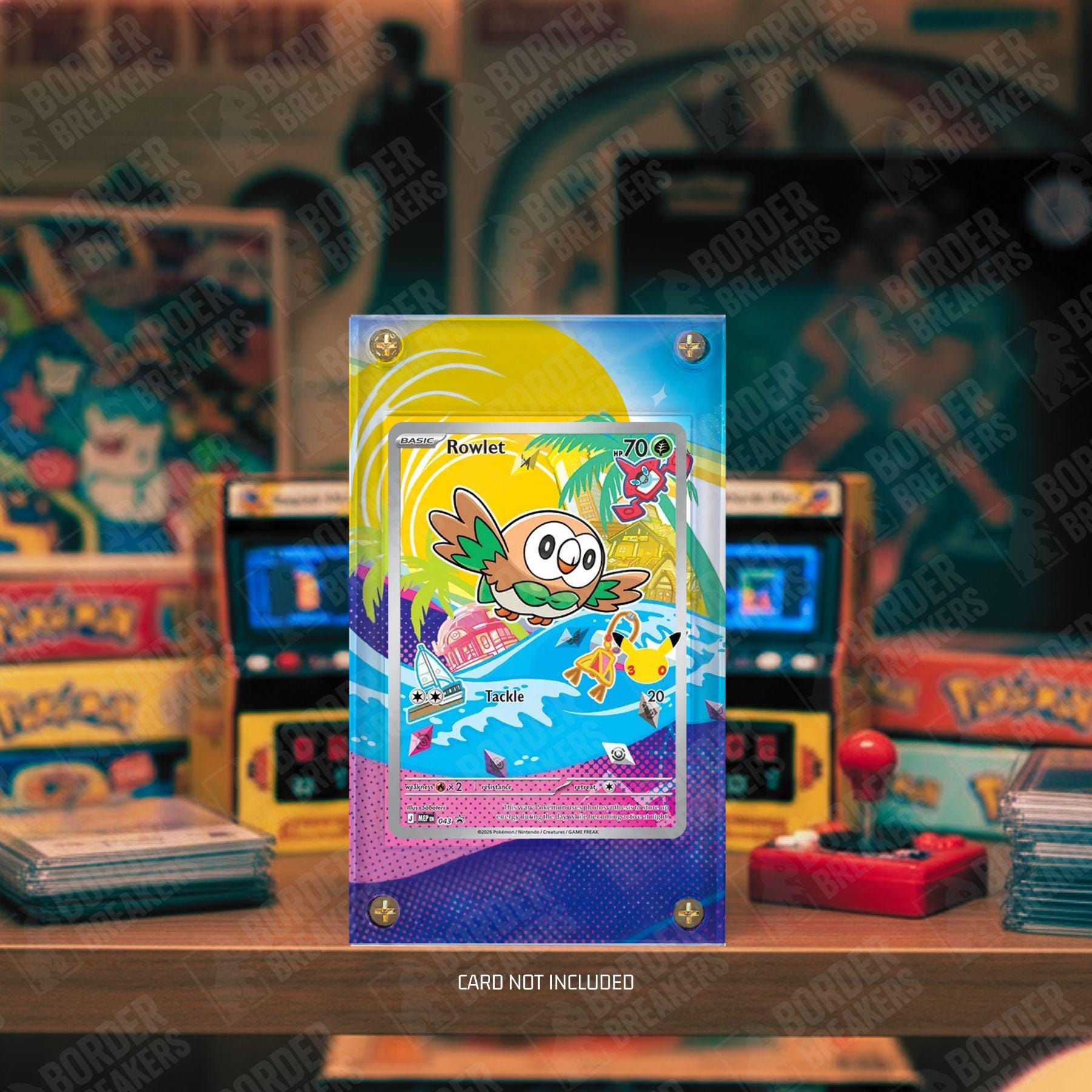 043 Rowlet First Partner Promo 30th Anniversary Extended Artwork