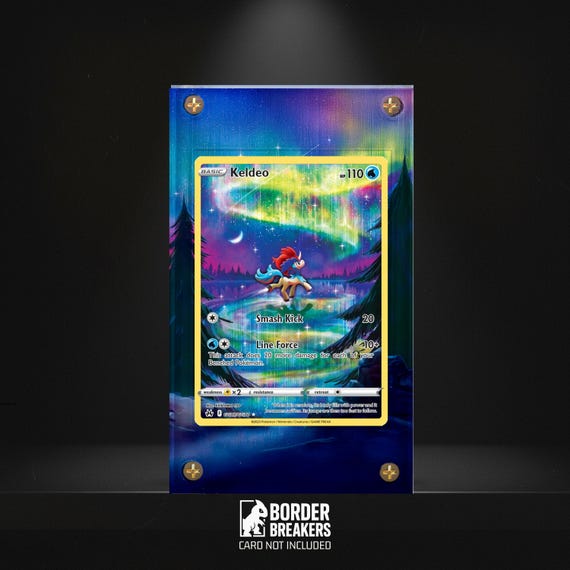 Keldeo GG07/GG70 Pokmon Card Extended Art Display Case - Magnetic/screw/standing - Crown Zenith- Border Breakers - Etsy Keldeo GG07/GG70 Pokmon Card Extended Art Display Case - Magnetic/screw/standing - Crown Zenith- Border Breakers - Etsy