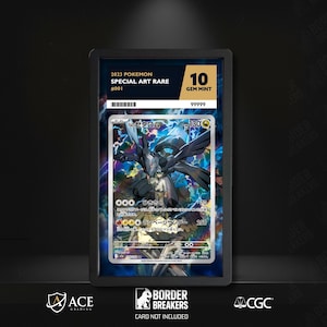 Zekrom 210/193 Pokémon Slab Skin | ACE CGC Graded Card Display Insert | Extended Art Slab Backing