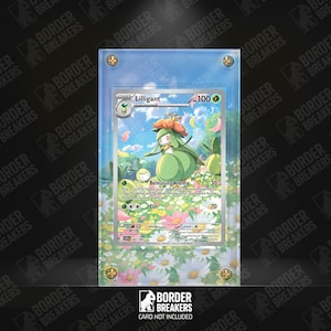 Lilligant 092/086 Pokémon Extended Art Artwork Display Case - Magnetic/Screw/Standing - Black Bolt- Border Breakers