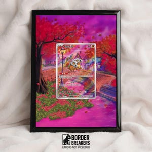 Cubone 0407/07 Pokemon Extended Art Frame - 5 x 7 - Chinese Gem Pack-serie 3 - Border Breakers