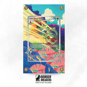 Grande vitrine pour oeuvres d'art Pokémon 188/182 Pokémon - Destinée Rivals - Magnétique ou à vis