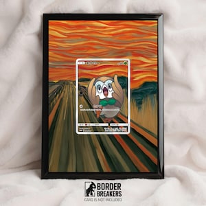 Rowlet 290/SM-P Pokémon Extended Art Frame – Promocje Sun & Moon – Border Breakers