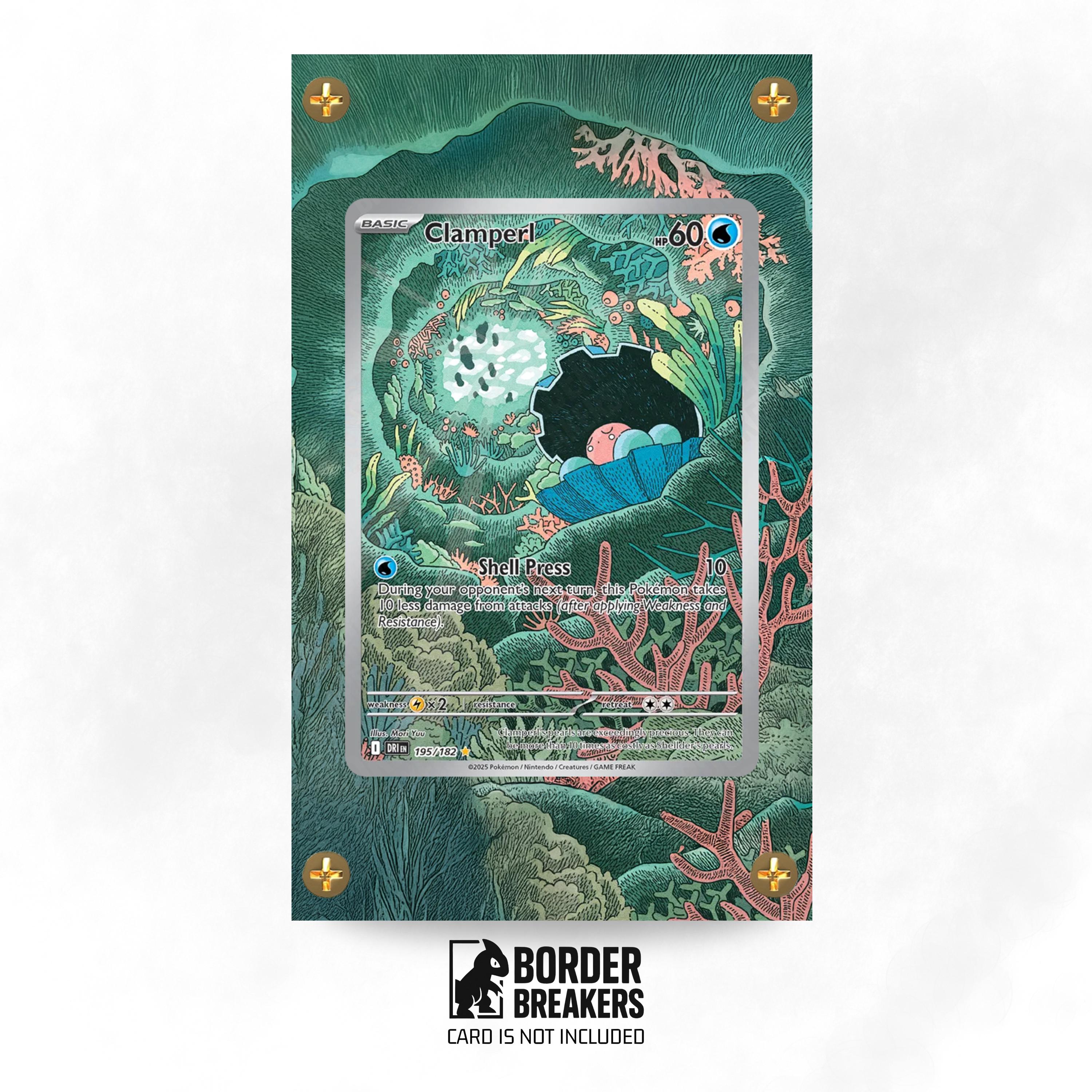 clamperl pokemon card 195/182 Evolves from null Type Clamperl 195/182 Pokmon Extended Art