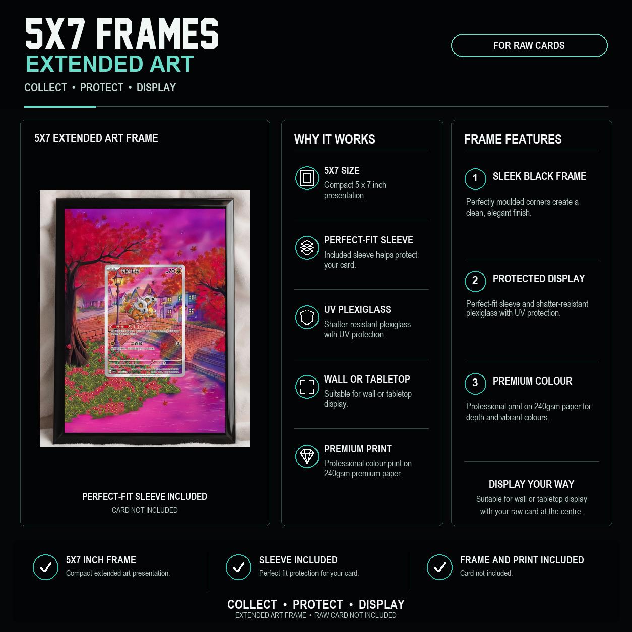 Kingdra Ex 131 Promo Pokémon Extended Art Frame - Scarlet & Violet