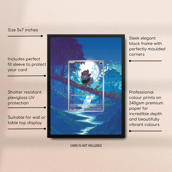 pokemon card extended art frame Zorua 142/086 Pokémon - White Flare- Border Breakers Psyduck 199/193 Pokémon Card Extended