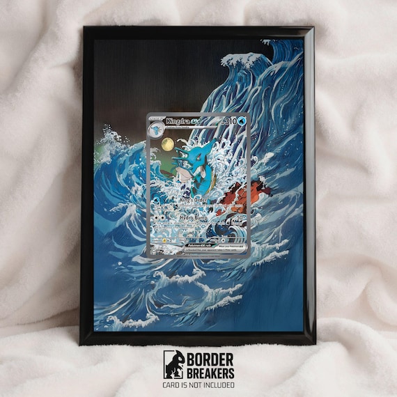 Kingdra Ex 131 Promo Pokémon Extended Art Frame - Scarlet & Violet