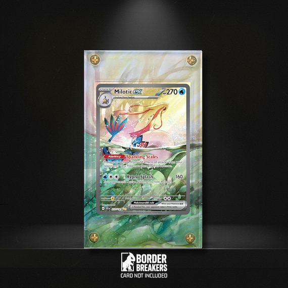 milotic ex pokemon card Shop [Traditional Chinese] / ex 026/106 RR SV8F  TCGHOBBY proof acrylic case Milotic Ex Surging Sparks SIR