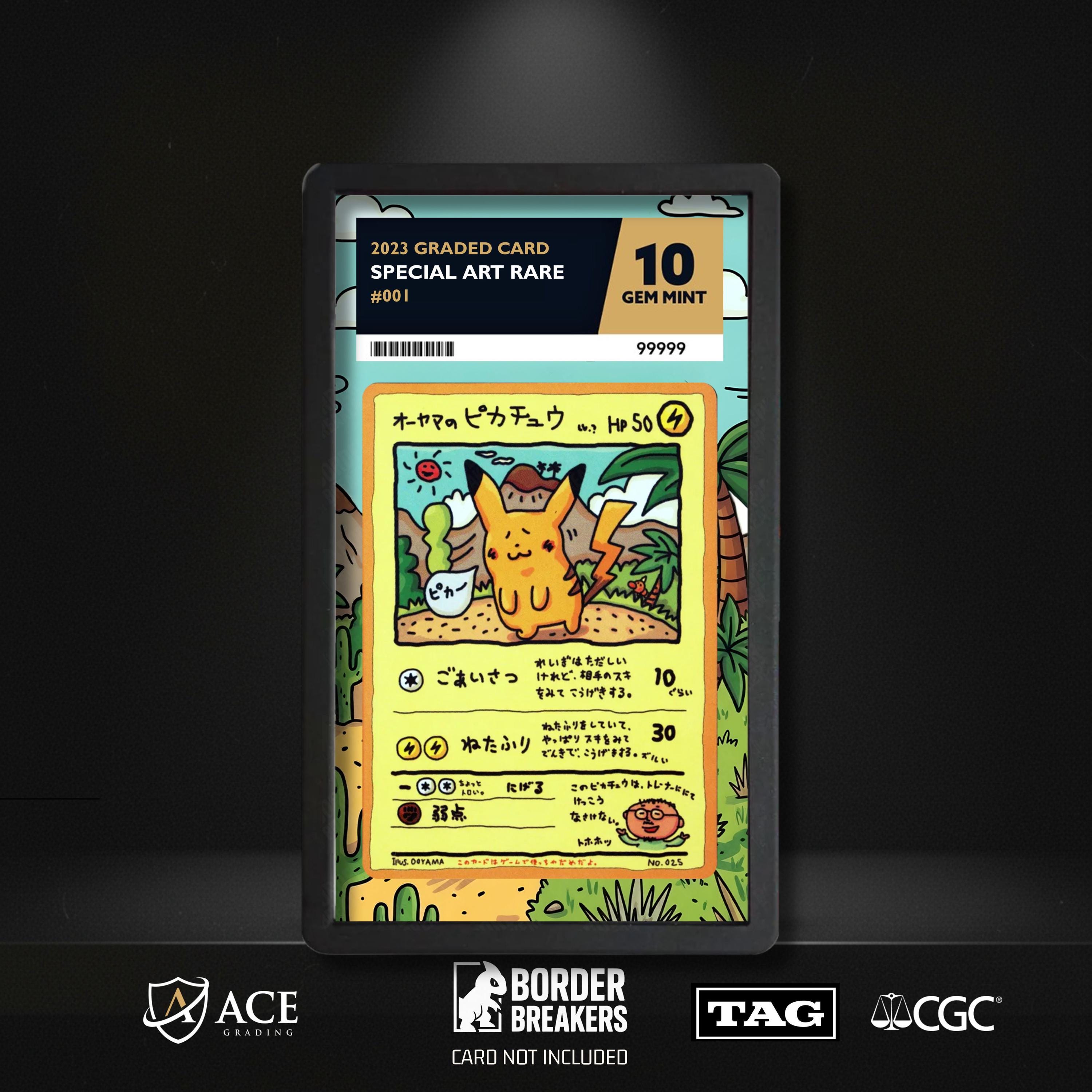 Ooyamas Pikachu Card - Etsy