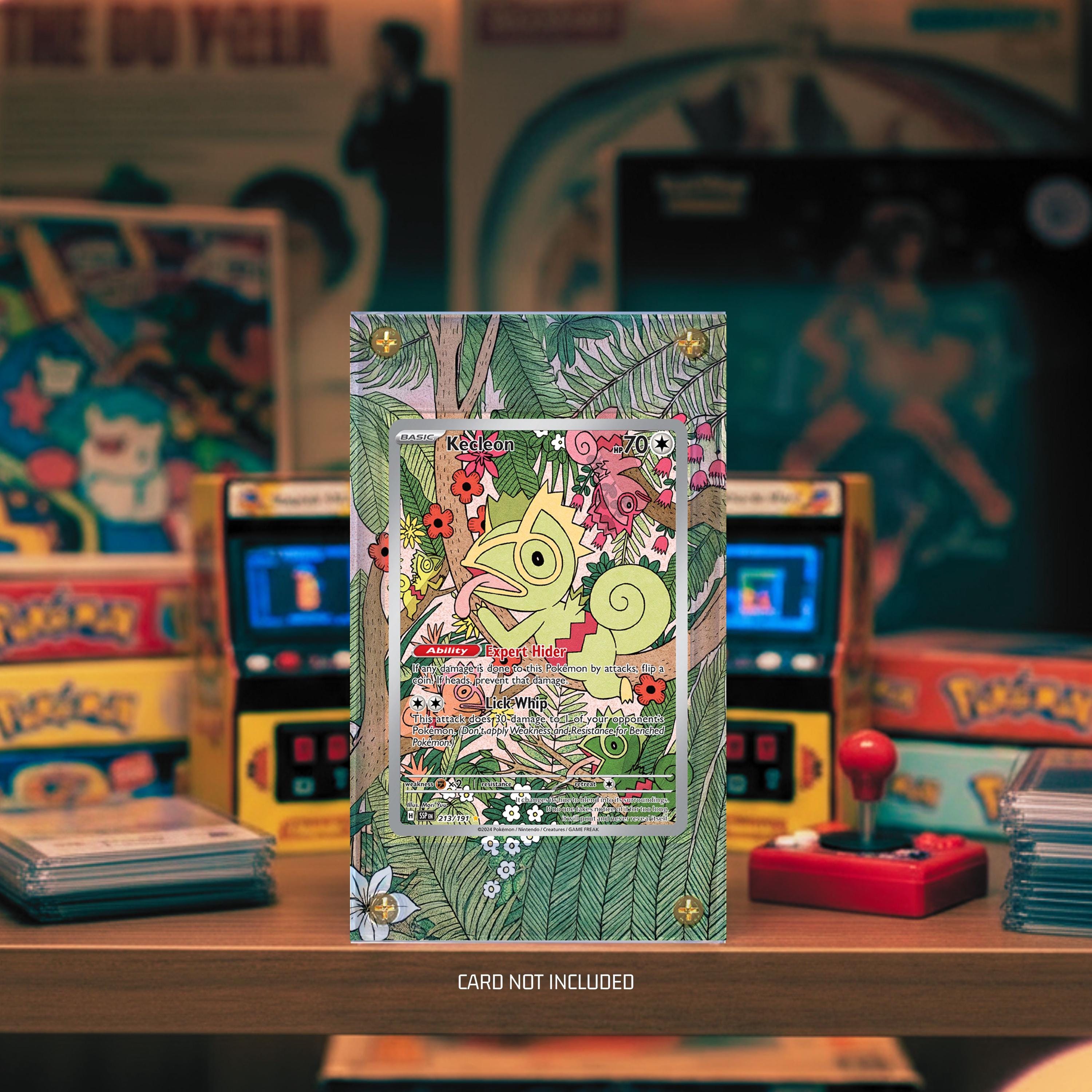 kecleon pokemon card - Scarlet & Violet - Surging Sparks - - 150/191 Lick Whip This attack does 30 damage to 1 of your opponents Pokemon Kecleon 213/197 Pokmon Card Extended