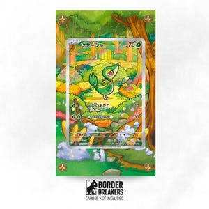 Snivy 087/086 Pokémon Custodia per illustrazioni estese - Custodia magnetica o a vite - Black Bolt