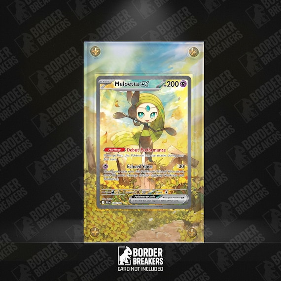meloetta pokemon card (BW68) [Black & White: Black Star Promos] Fusion Strike Pokemon Black & White Boundaries