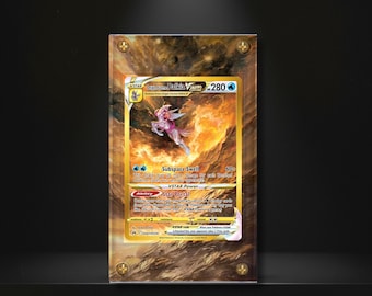 Palkia VSTAR GG67/GG70 - Extended Art Artwork Display Case - Magnetic or Screw Case - Crown Zenith- Border Breakers