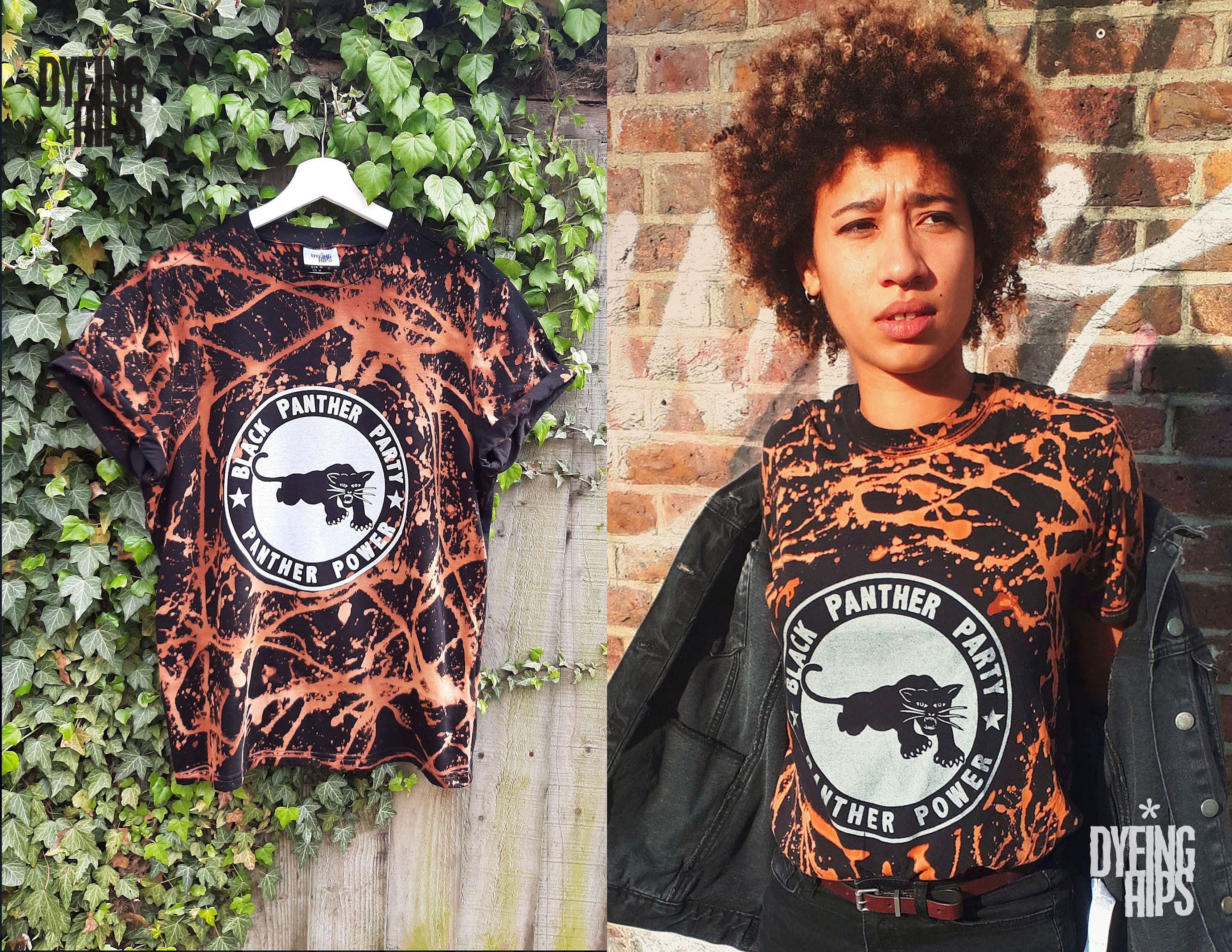 Black panther party t shirt deals