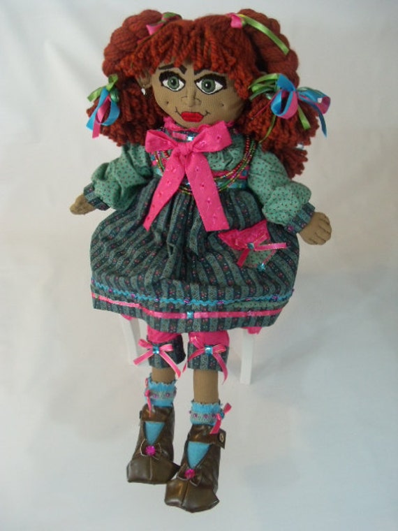 handmade african american dolls