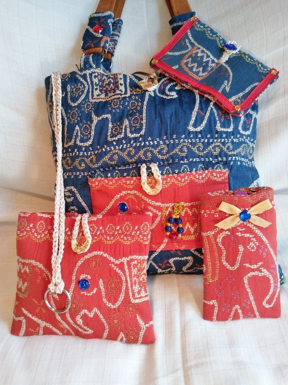 fabric designer handbags