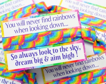 Rainbow Class Back to School Inspirational Gifts for Pupils from Teacher | PTA Student End of Year School Leaver 2022 Gift |Year 4 5 6 7 8 9