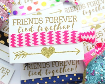 Friendship Wristband Hairband Favours | Class of 2024 | Birthday Party Gift Bag Favours | Back to School Year 7 Secondary