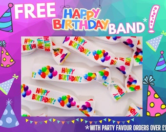 Birthday Party Gift Favour Ideas | Friendship Bands | Party Gift Bag Fillers | Thank you for coming party gifts | Sleepover Party Gift Ideas
