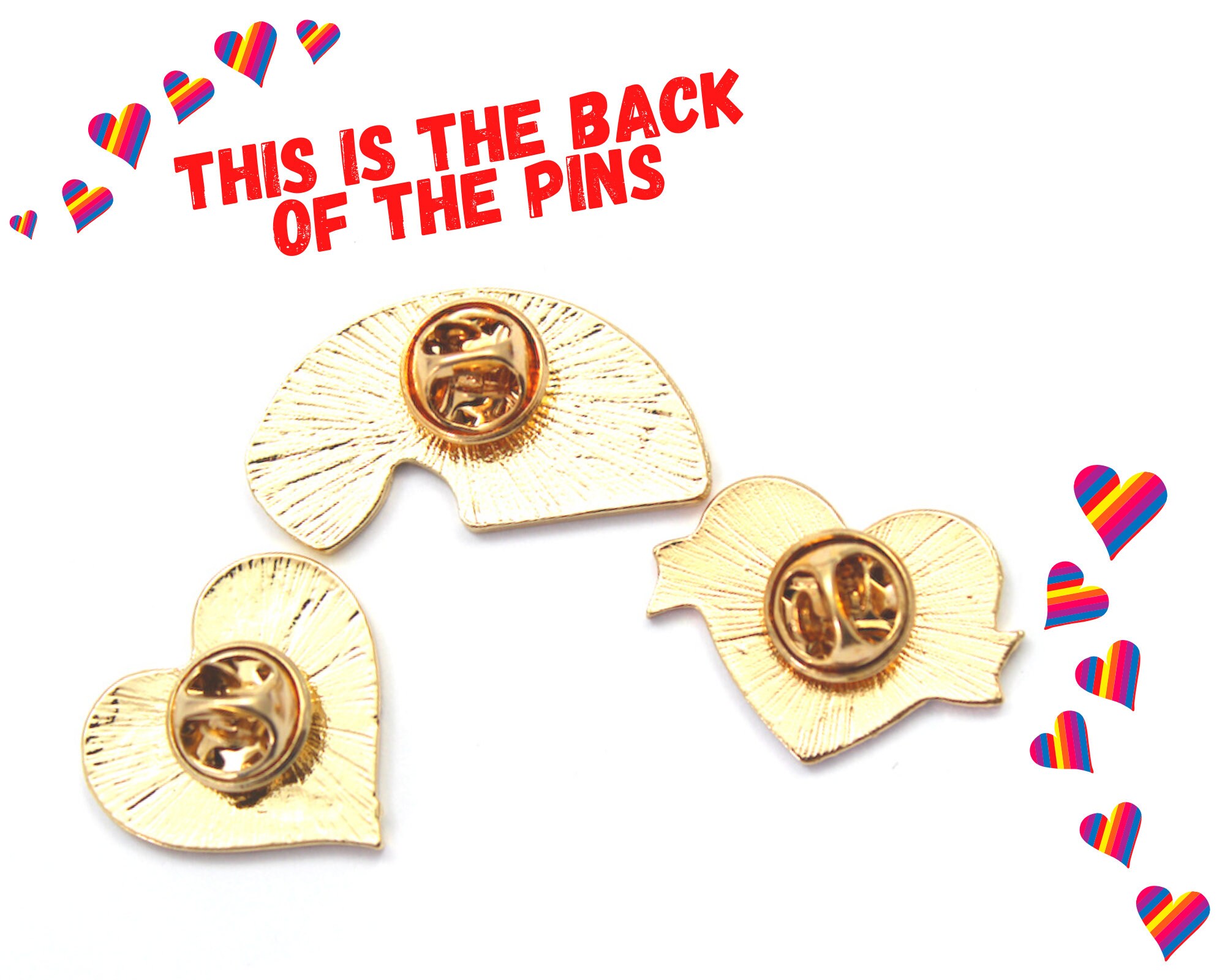 Rainbow Love is Love Pins Galentines Day Gift Birthday Etsy UK