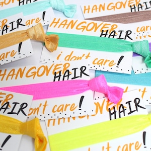 Hen Party Survial Gift Bag Filler Favour Ideas | Bachelorette Party Favors Bridal Shower Gifts | Party Friendship Wrist Bands | Hair Ties