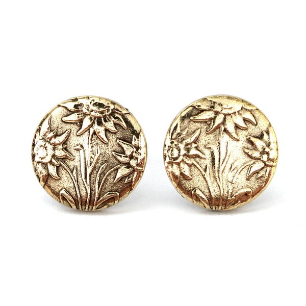 stud earring / Ohrstecker / 1 Schilling / coin / Münze / Austria / earrig / Ohrring / Schmuck / jewelry