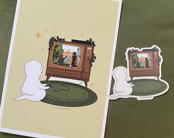 The Last of Us Gamer Ghost Art Print