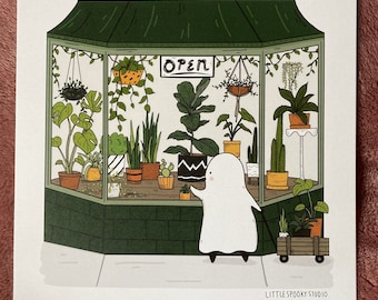 Plant Shop Art Print