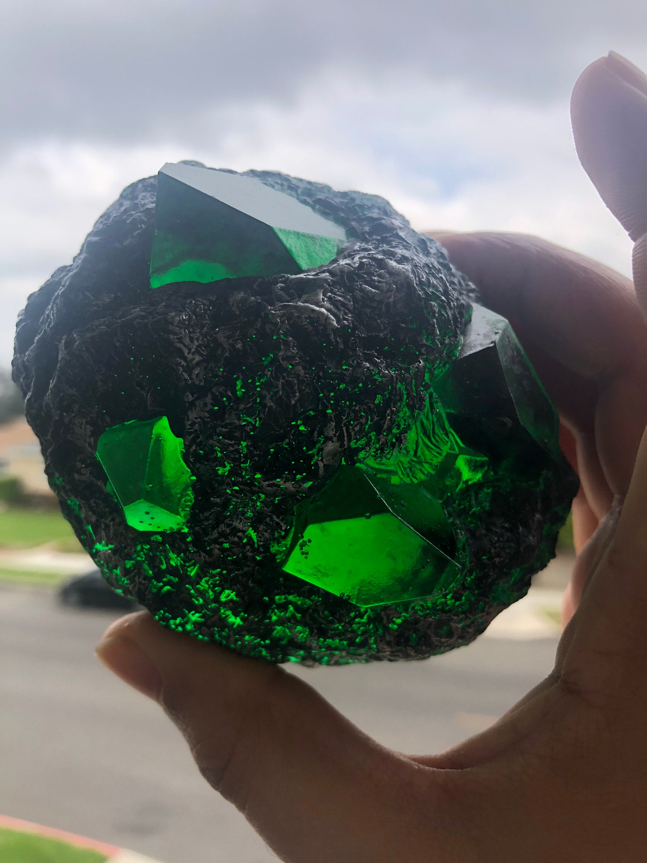 Kryptonite Meteor Rock Prop Replica Justice Superman Meteorite Etsy