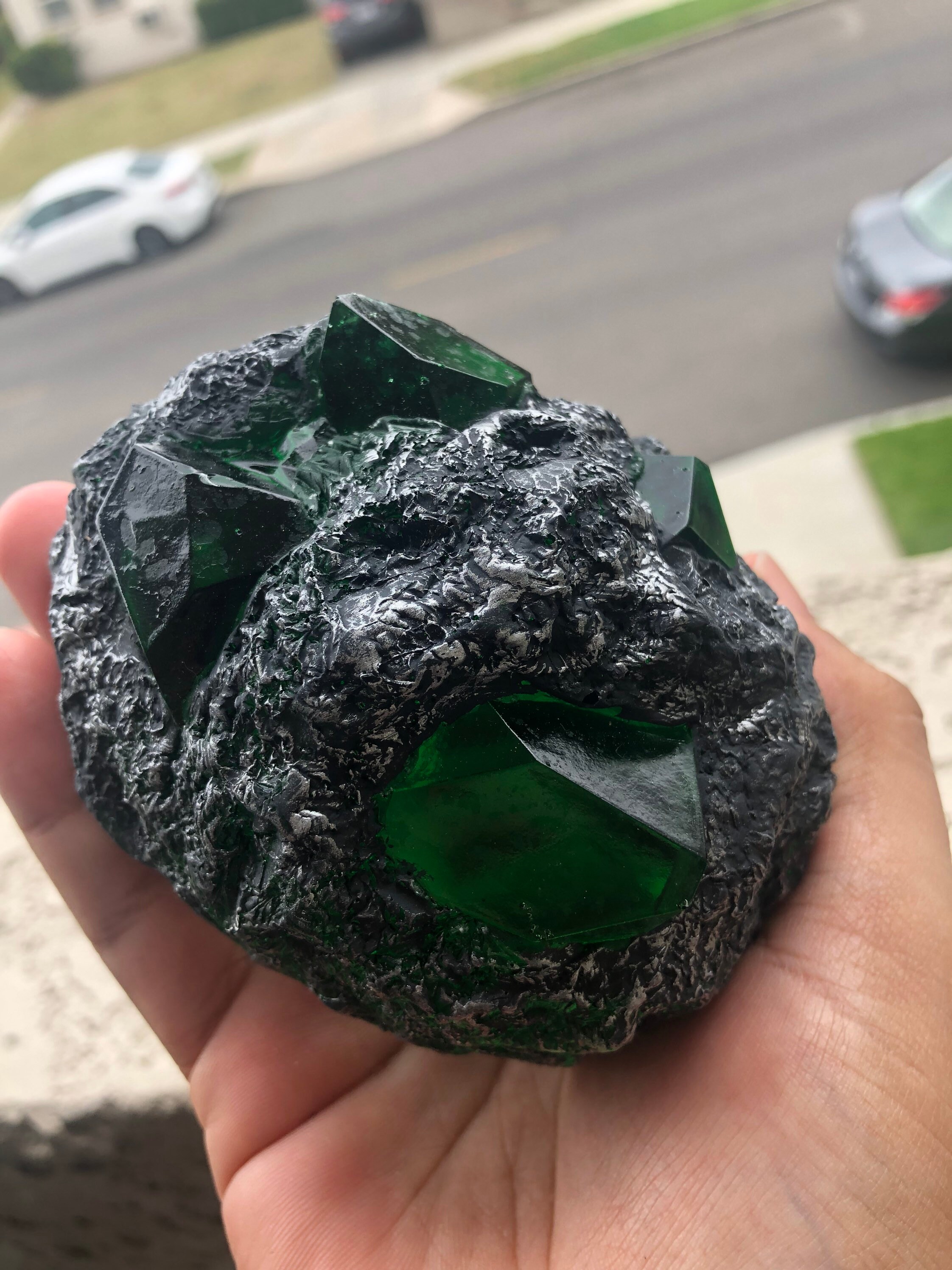 Kryptonite Meteor Rock Prop Replica Justice Superman Meteorite Etsy