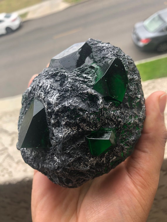 Kryptonite Meteor Rock Prop Replica Justice Superman Meteorite Etsy