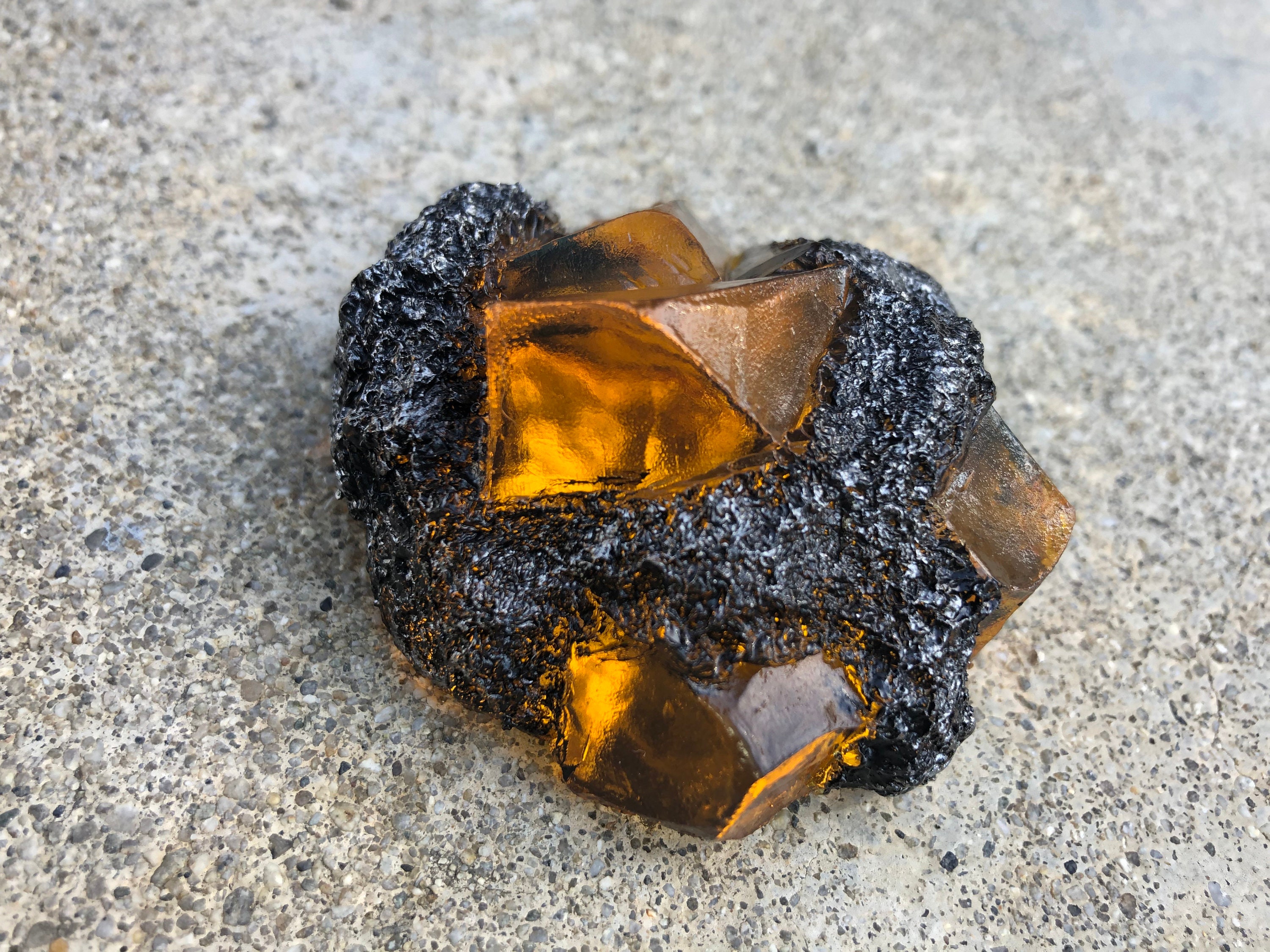 Smallville style Gold Kryptonite meteor rock prop replica Etsy