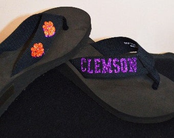 clemson flip flops