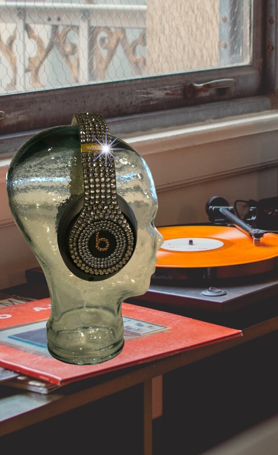 Rhinestone High End Premium Beats Studio 3 Bling Sparkle Headphones Etsy