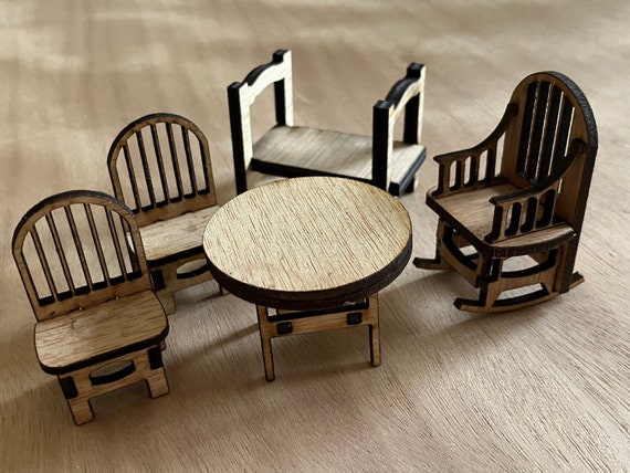 Dollhouse furniture best sale 1 24 scale