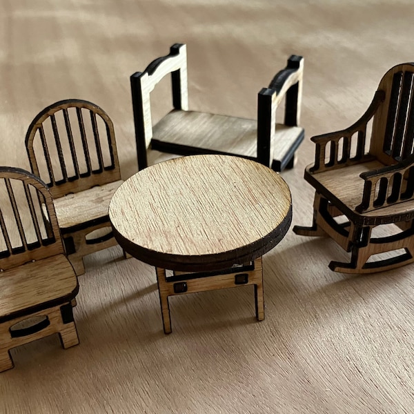Dolls House Furniture 1/24 Etsy UK