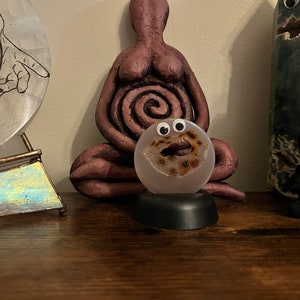 Gorgeous Druzy Agate Monsters, Adopt a pet rock :) Agate friend M637