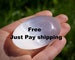 FREE Selenite Palm Stone just pay shipping! One per customer , give a way, amazing offer 