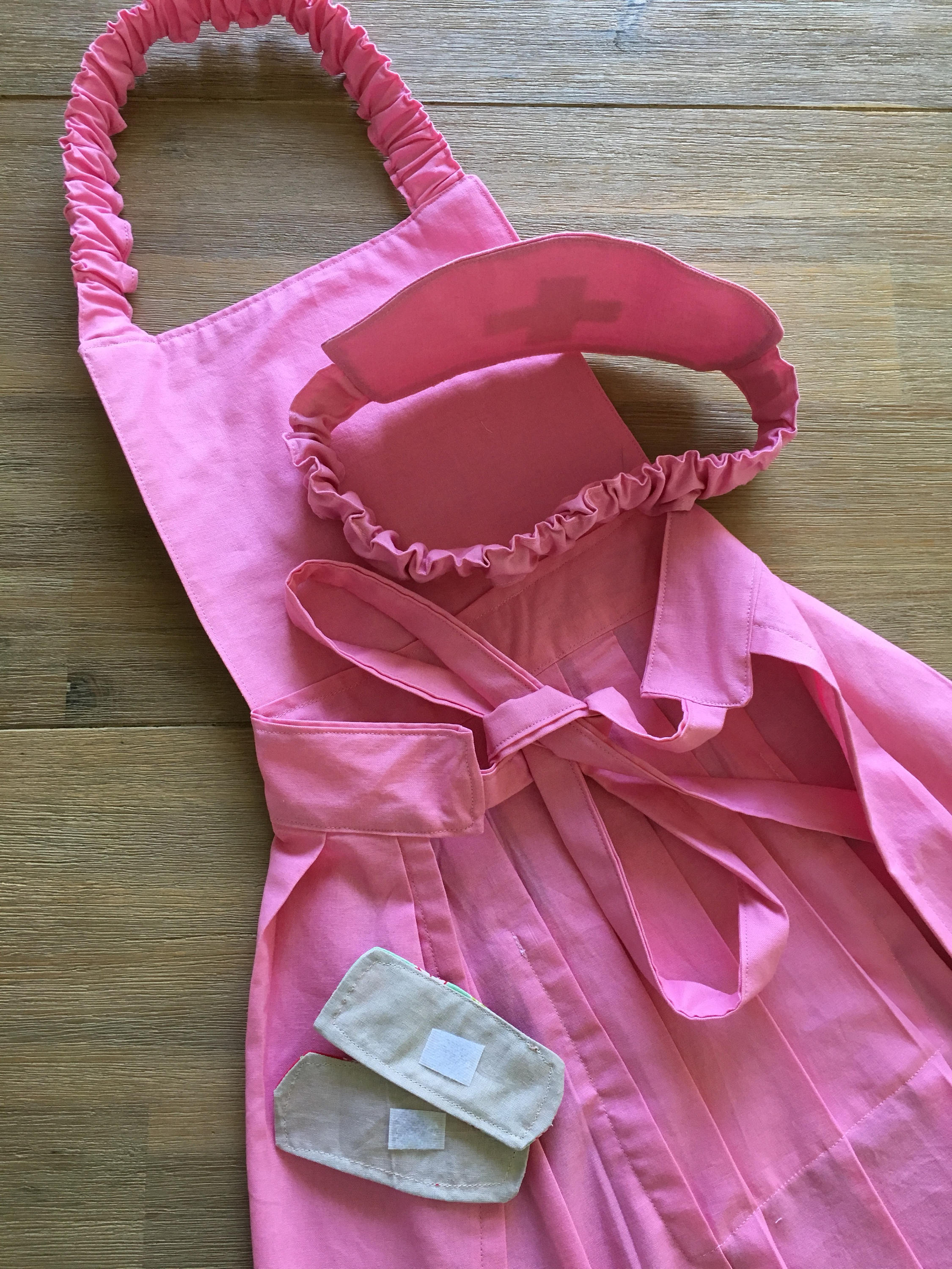 Girl pink nurse dressup costume Etsy