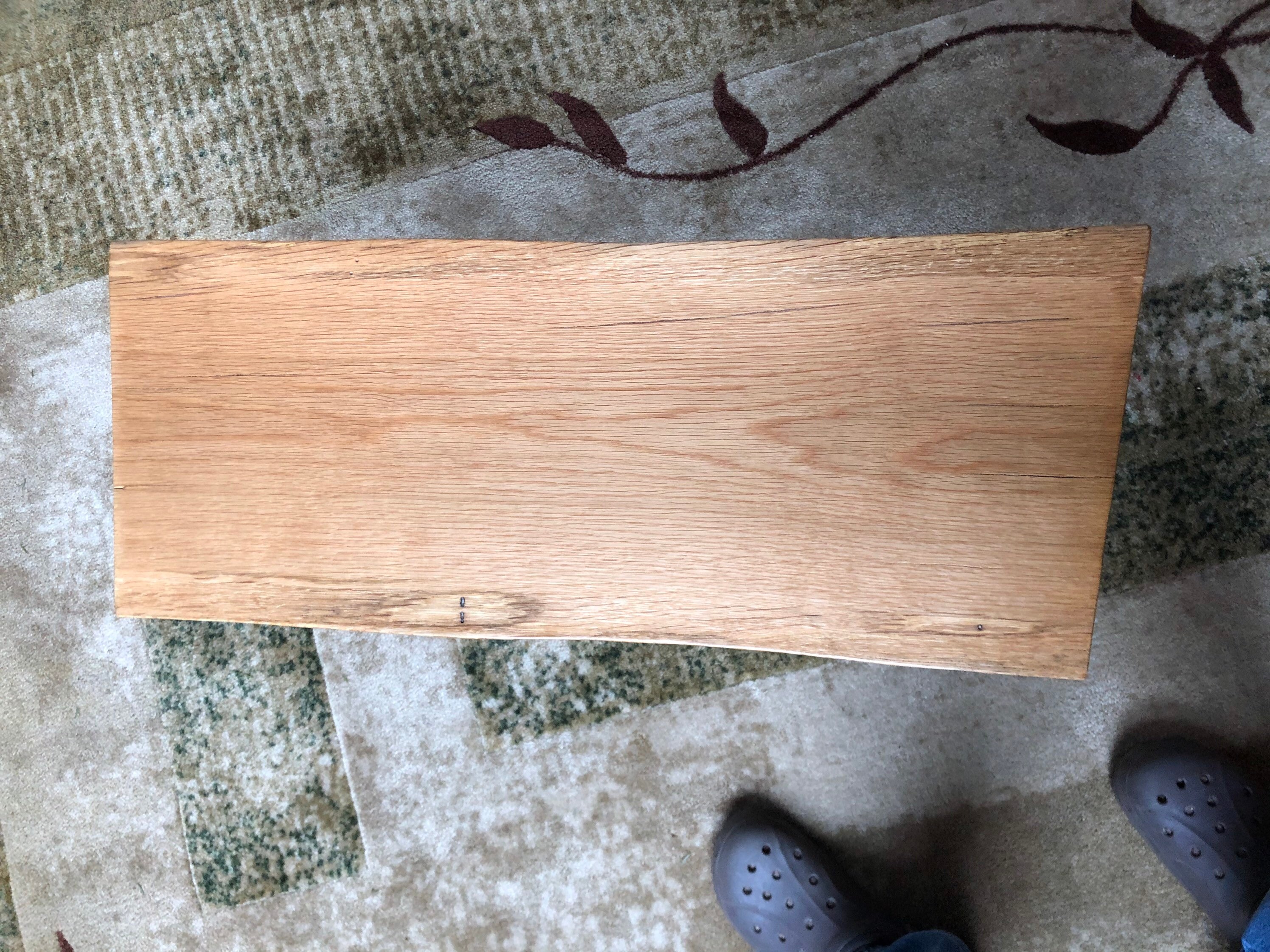 Live Edge Oak End Table. Etsy